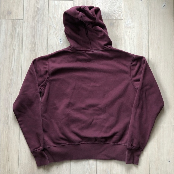 H&M Harvard University Maroon Hoodie Cotton Blend Size S - Picture 11 of 11